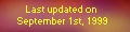 Last updated on September 1st, 1999